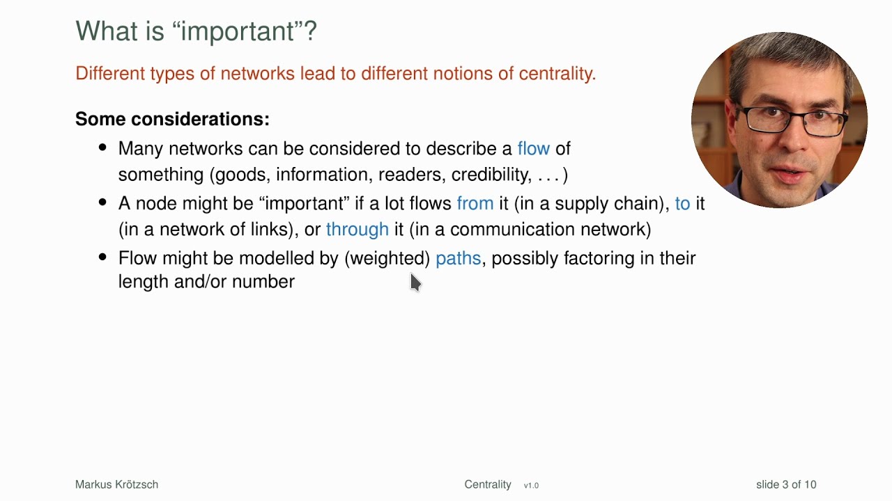 Centrality Measures and their use in Knowledge Graphs