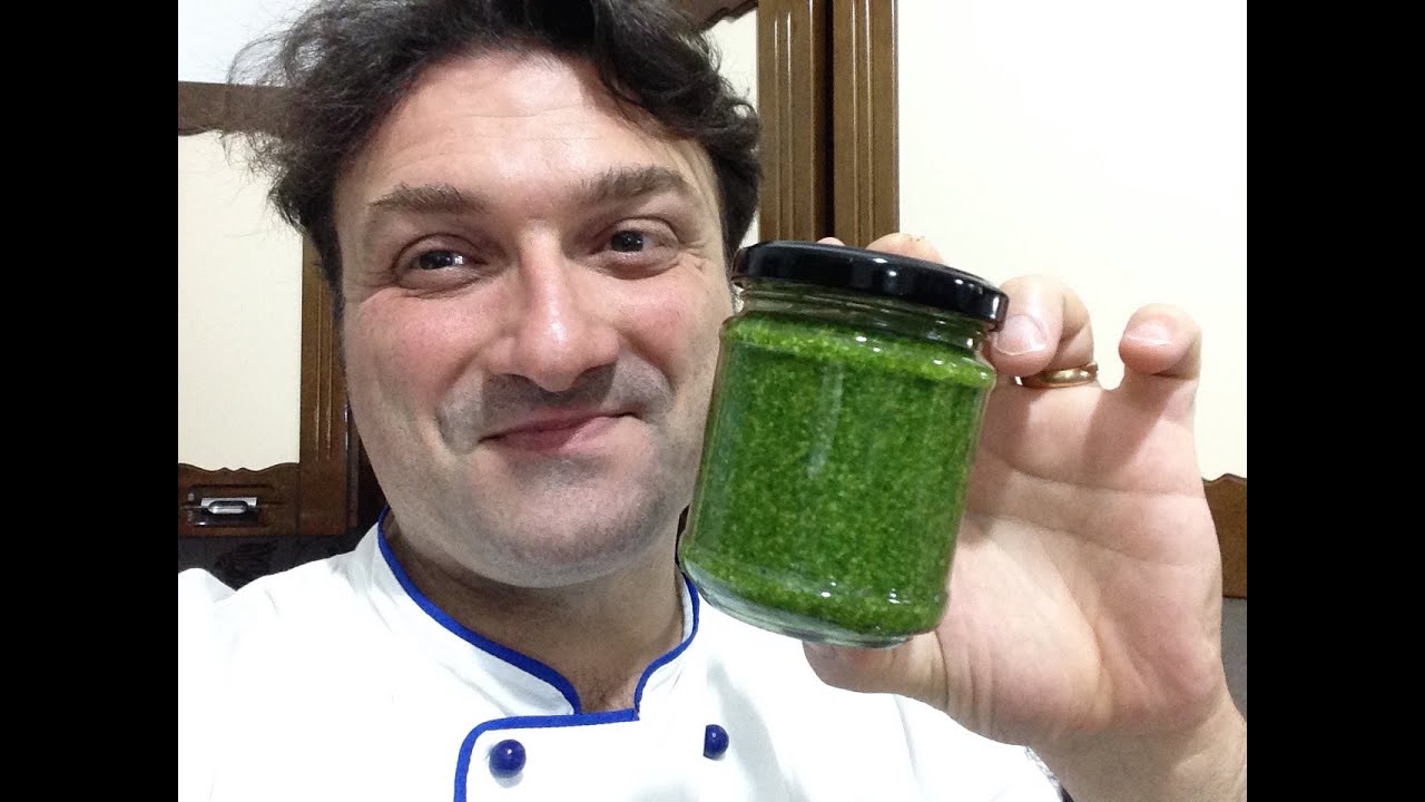 Pesto a la Genovesa, receta italiana original