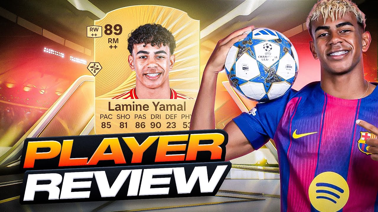 89 LAMINE YAMAL PLAYER REVIEW - EA FC 26 ULTIMATE TEAM