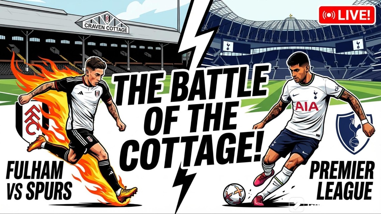 Fulham vs. Spurs Premier League Clash!