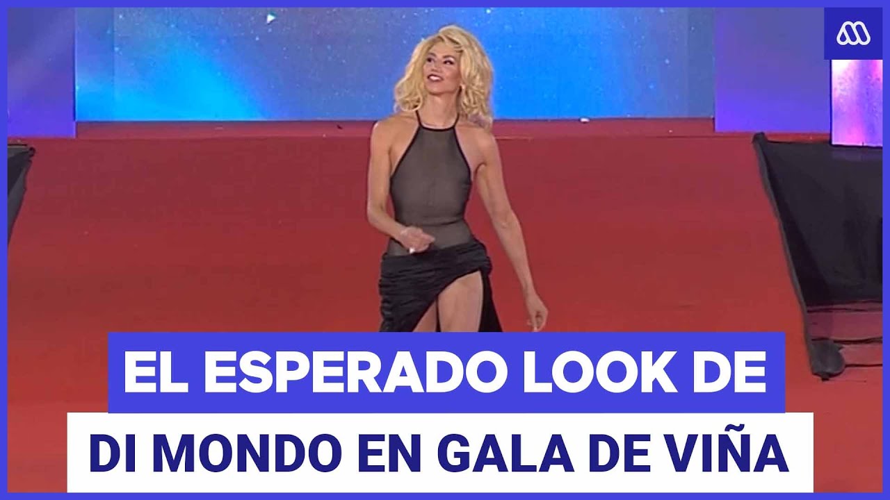 El esperado look de Di Mondo en la Gala de Festival de Viña del Mar 2025