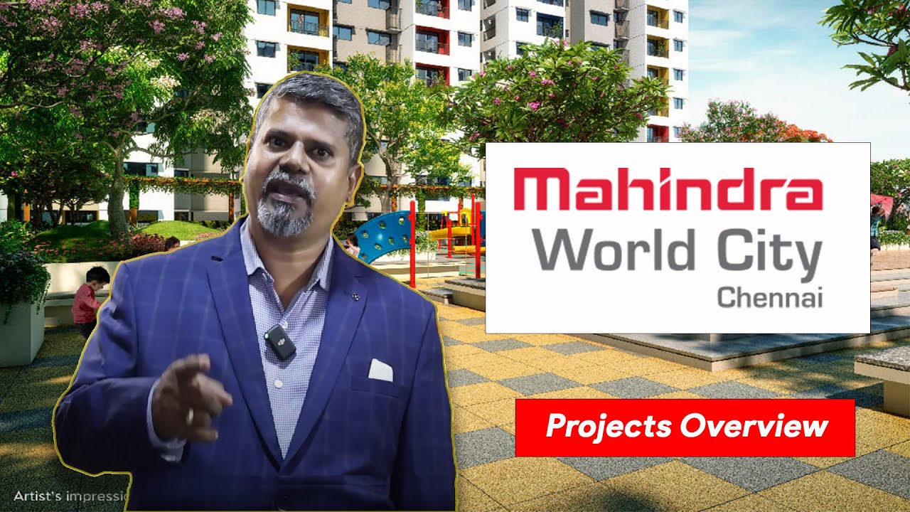 Flood not affected area in Chennai l Mahindra world city | Chennai Homes | Part 1