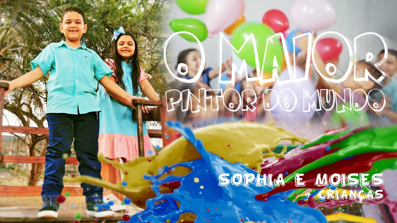 O maior pintor do mundo | Sophia e Moisés + Crianças
