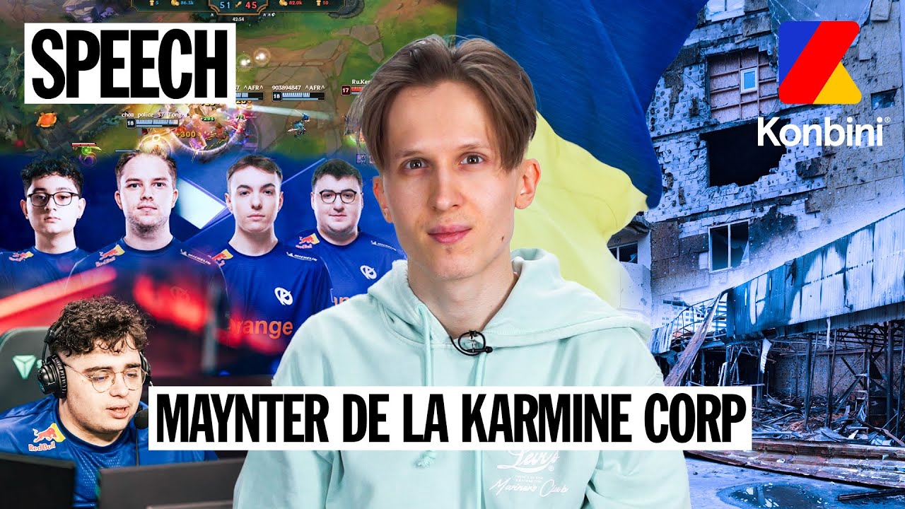 Maynter de la Karmine Corp nous raconte son quotidien en Ukraine 🇺🇦