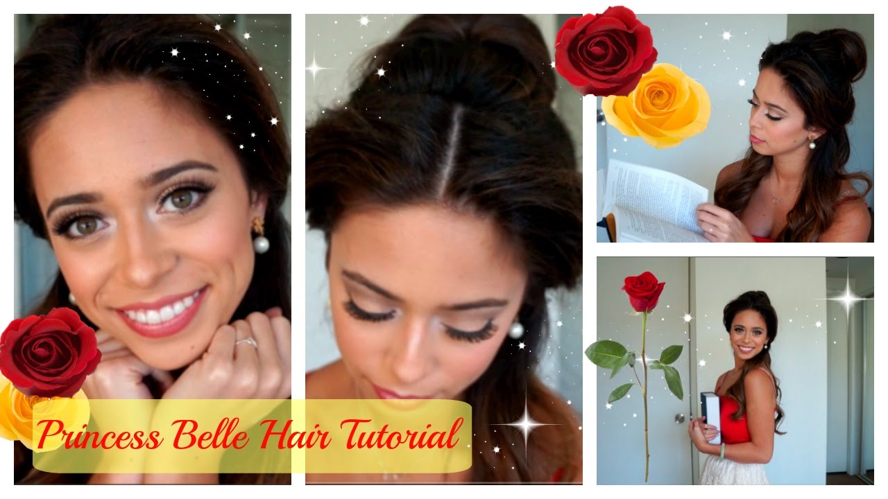 Beauty and the Beast: Princess Belle Hair Tutorial