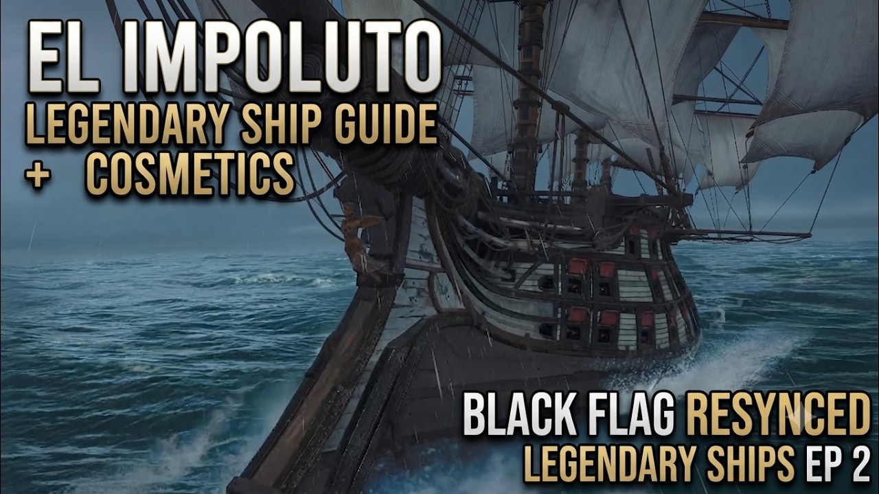 Гайд по легендарному кораблю El Impoluto + косметика | Assassin's Creed IV: Black Flag &mdash; Легендар...