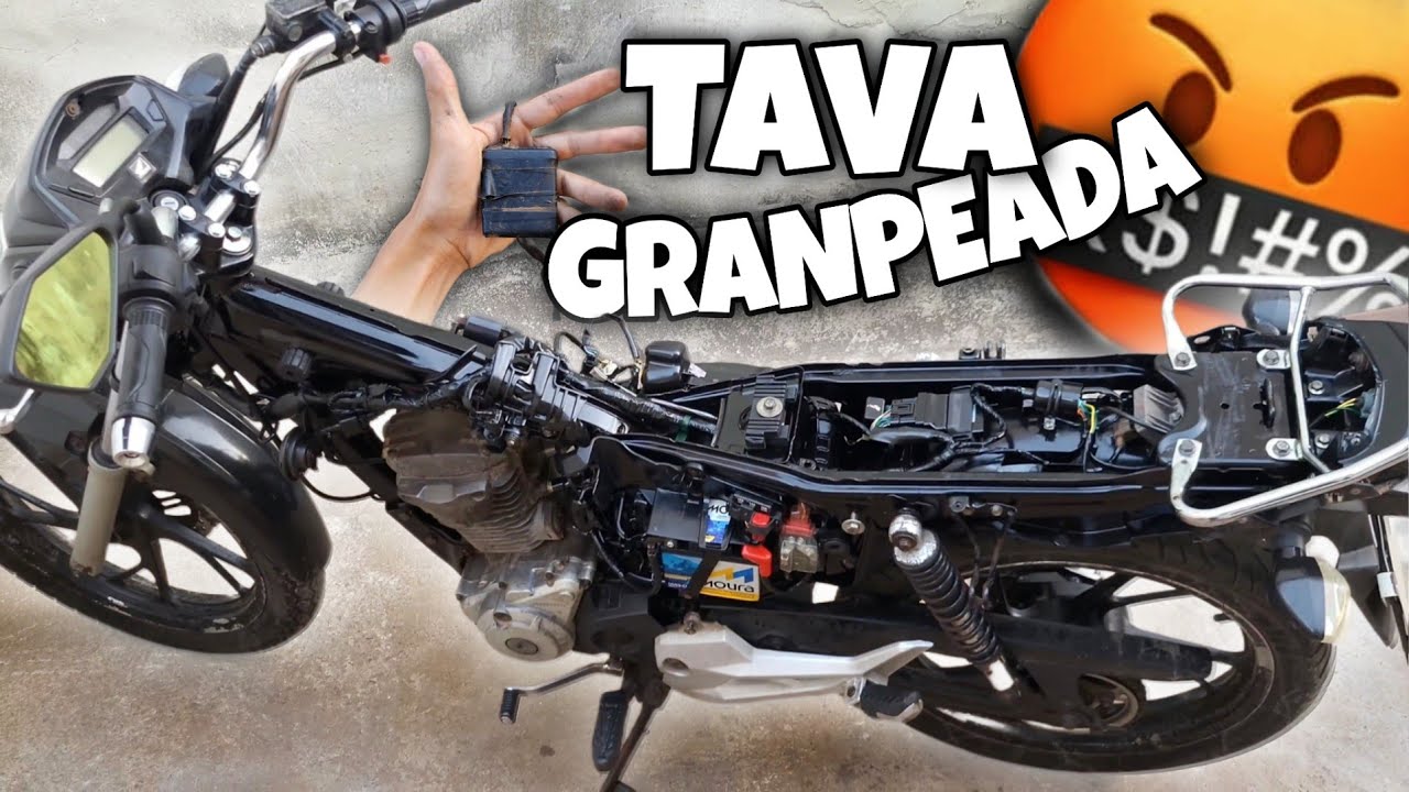 Como lavar o chassi da moto em casa, passo a passo, ENCONTREI UM RASTREADOR ESCONDIDO