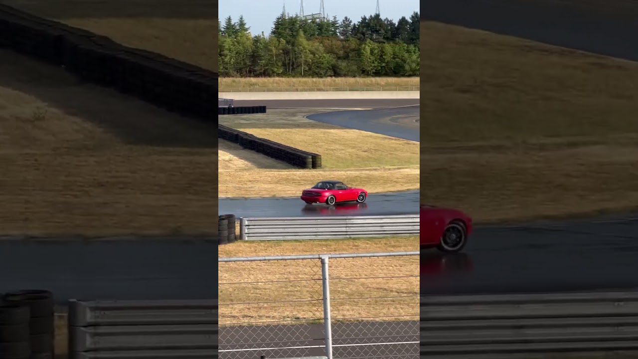 First time Drifting on a Racetrack