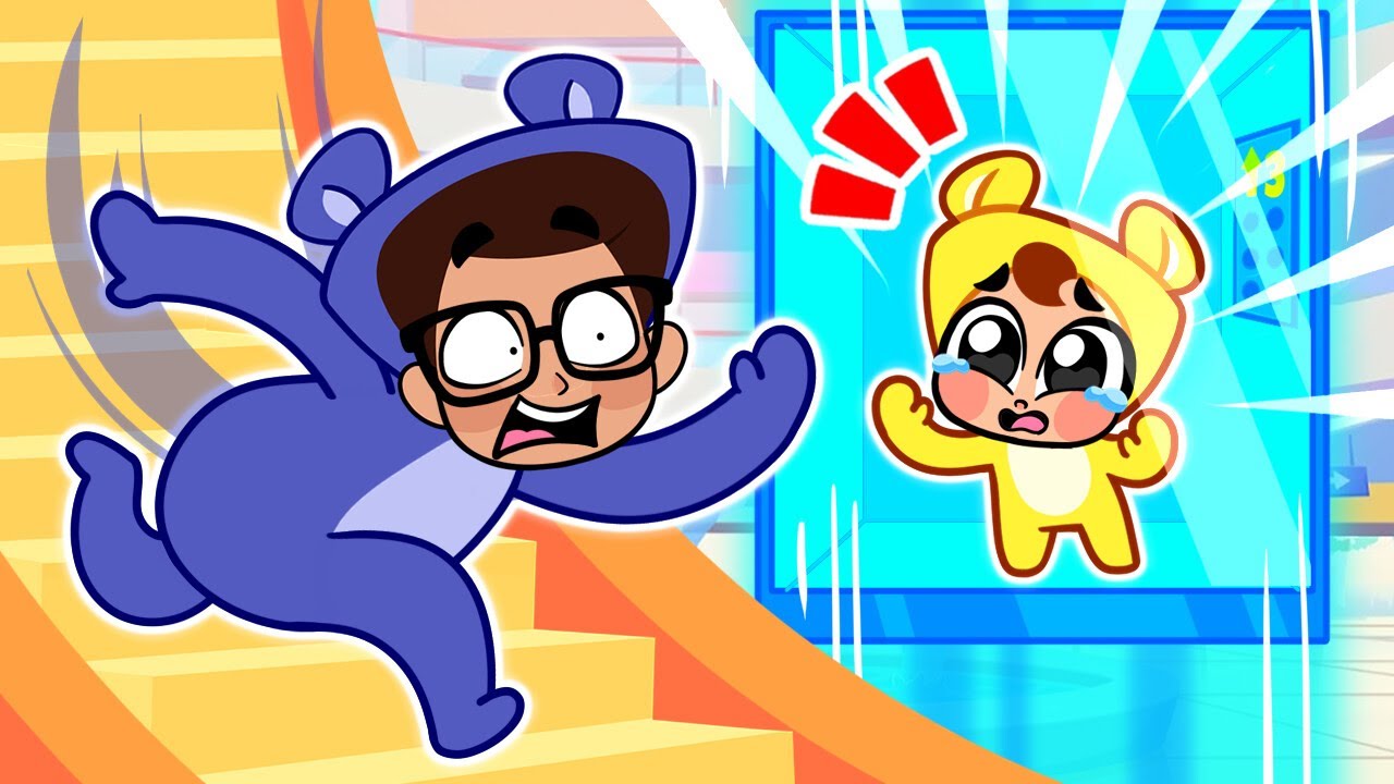 Stay Safe in Elevators! 🛗⚠️ No Jumping 👶 Elevator Safety Rules 🛗