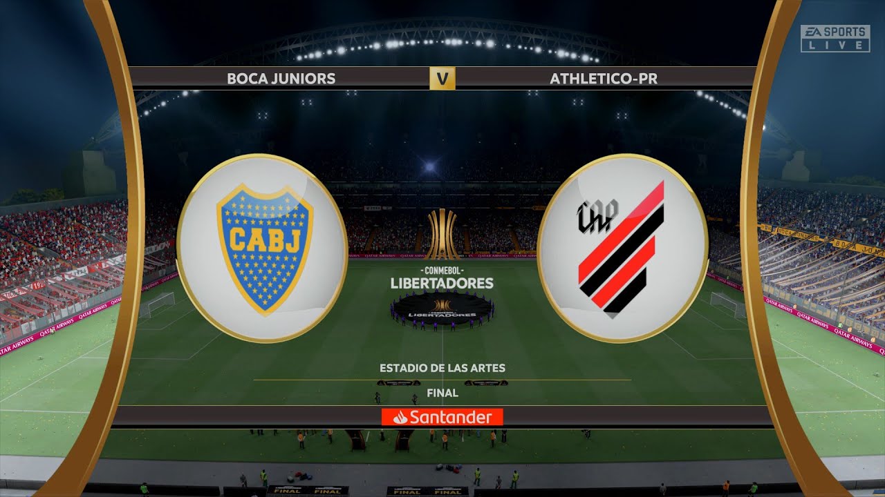 Boca Juniors vs Atletico Paranaense | FINAL Conmebol Libertadores | FIFA 22