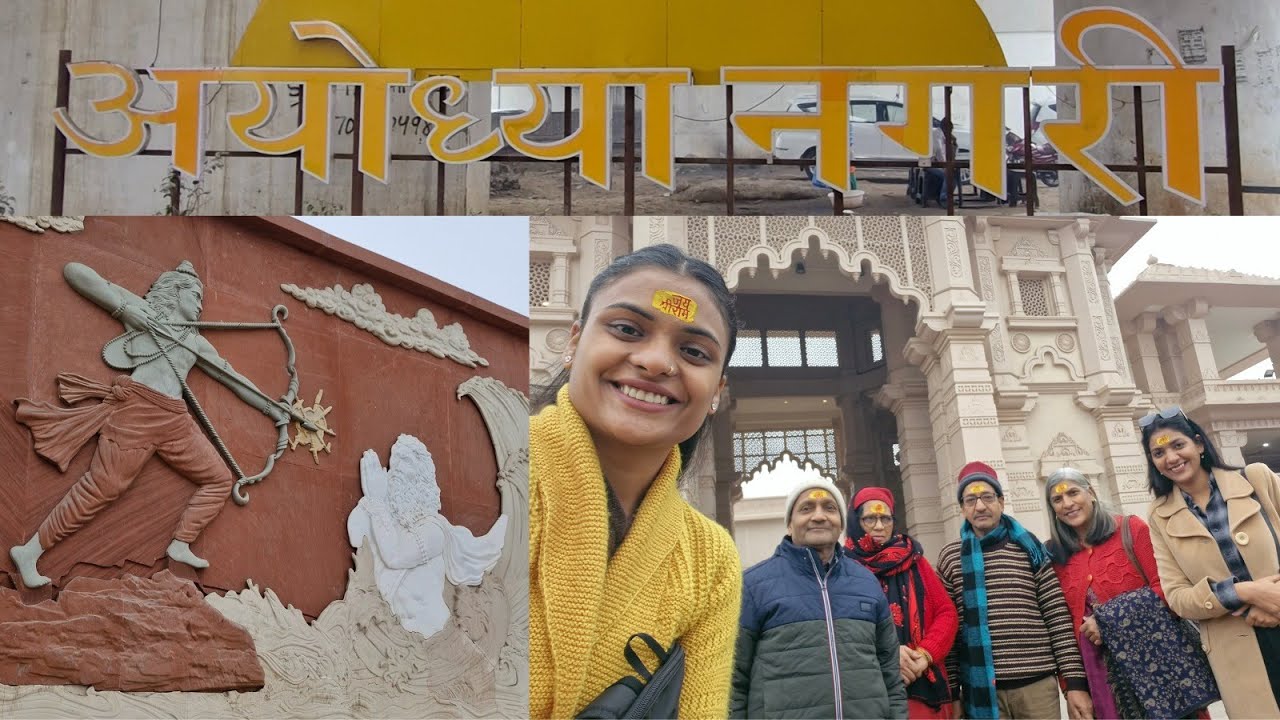 Ayodhya Vlog💖| Ram Mandir🛕, Hanuman Garhi🛕 & Saryu Ghat🌊 | Pure Peace✨ |