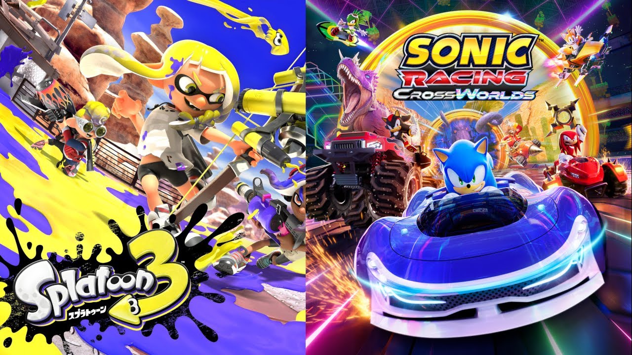 Sonic Racing CrossWorlds / Splatoon 3: Double Splatfest Ticket farming and Tricolor