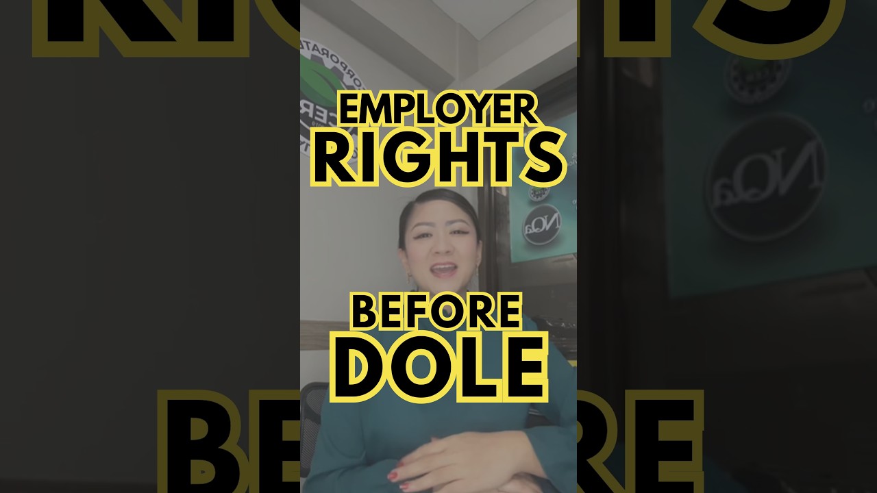 Employer Rights before the DOLE