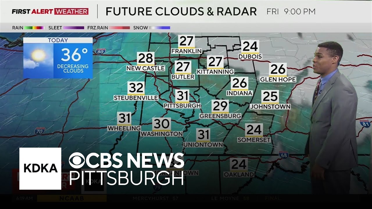 KDKA-TV Morning Forecast (2/13)