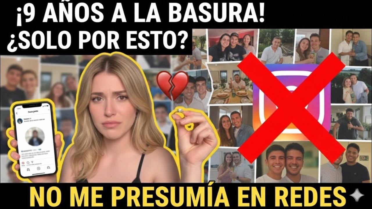 TERMINO SU RELACIÓN PORQUE SU NOVIO NO LA PRESUME