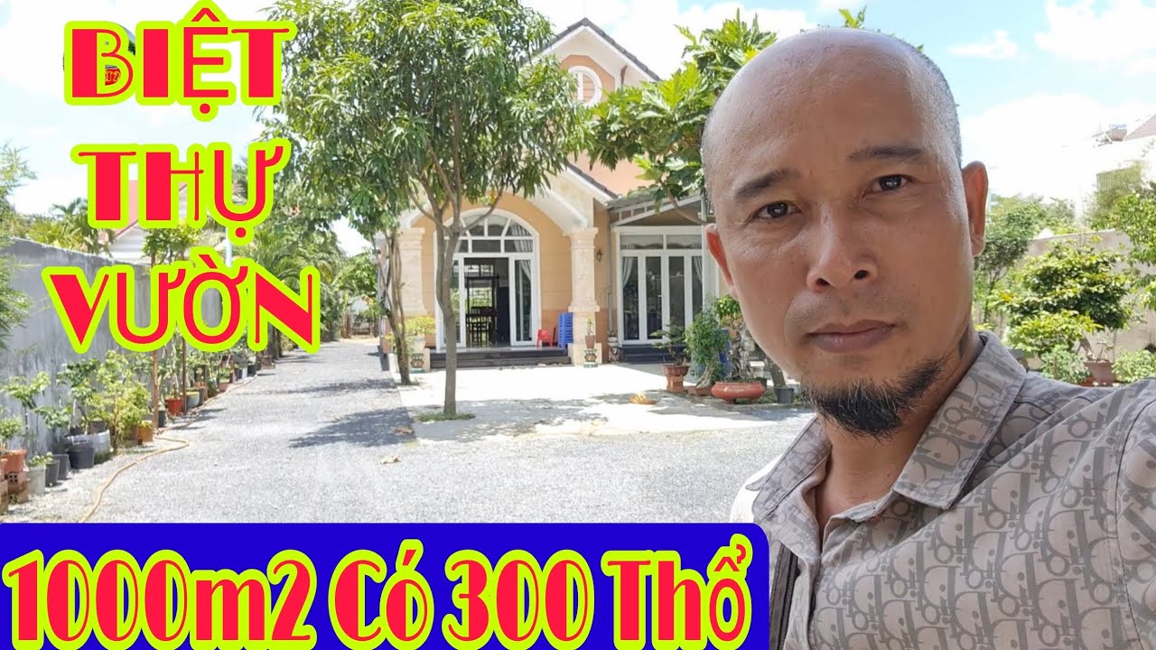 🛑 NHÀ ĐẤT ĐẸP - BÁN BIỆT THỰ VƯỜN 1000m2 - Có 300m2 Thổ Khu Nghỉ Dưỡng TUYỆT ĐẸP BÌNH MỸ CỦ CHI
