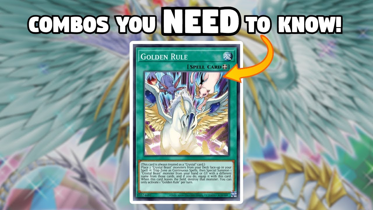 Golden Rule Crystal Beast COMBOS you Need to Know! (Overdrive Turbo) | July 2023
