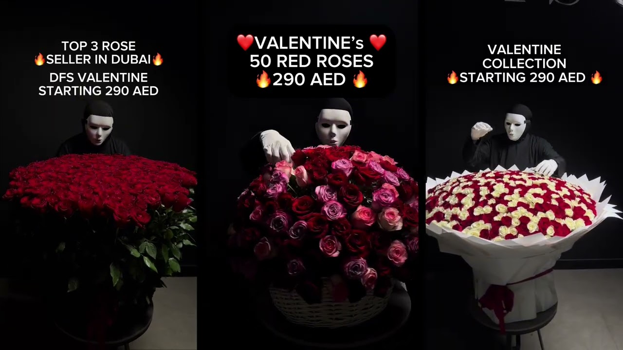 Valentine&rsquo;s Dubai Flower Shop Collection 2026 ❤️