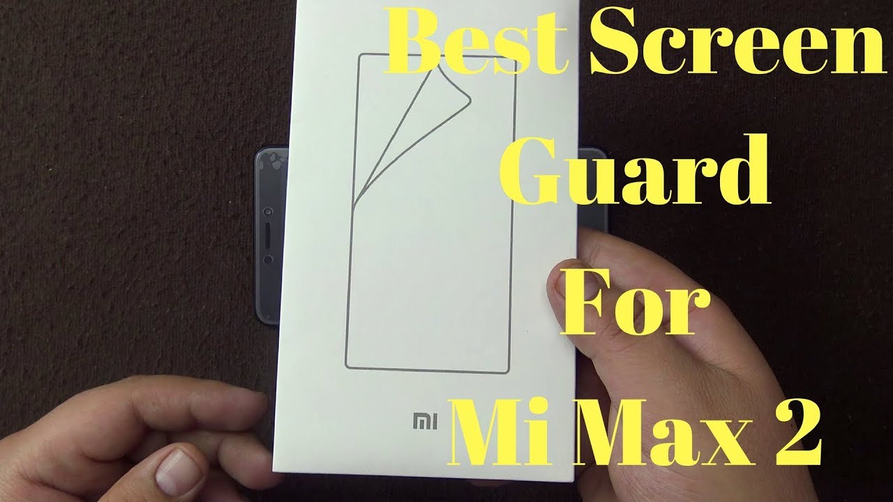 Mi Max 2 Screen Protector
