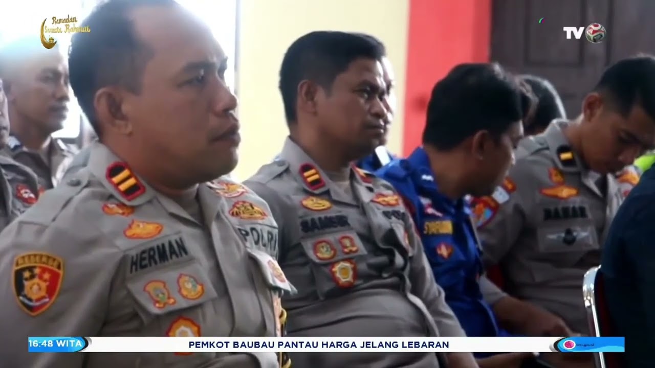 TVRI: POLRES WAKATOBI SIAPKAN 111 PERSONEL DALAM OPERASI KETUPAT