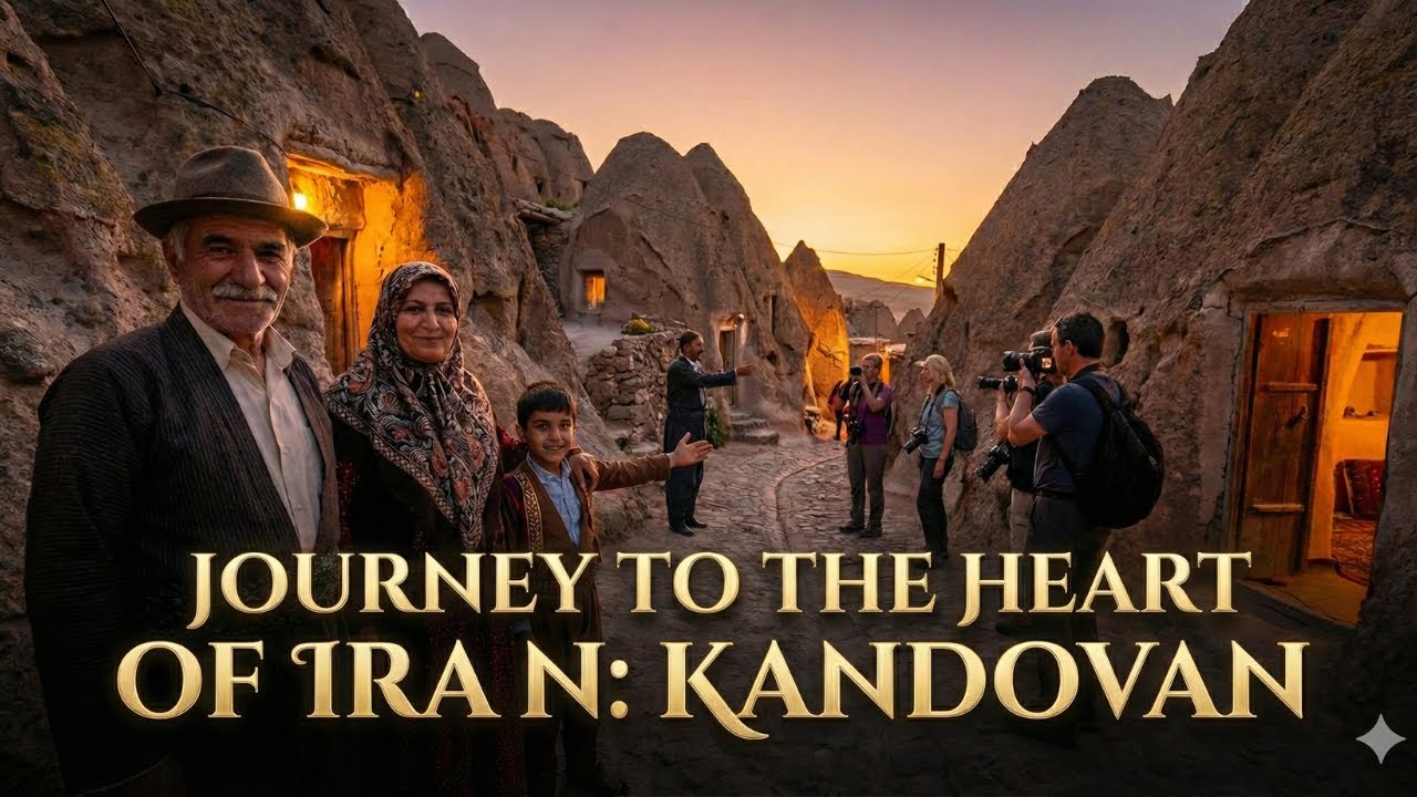 🇮🇷 Kandovan Village Walking Tour in 4K | Iran’s Ancient Cave Homes & Hidden Gem of Tabriz