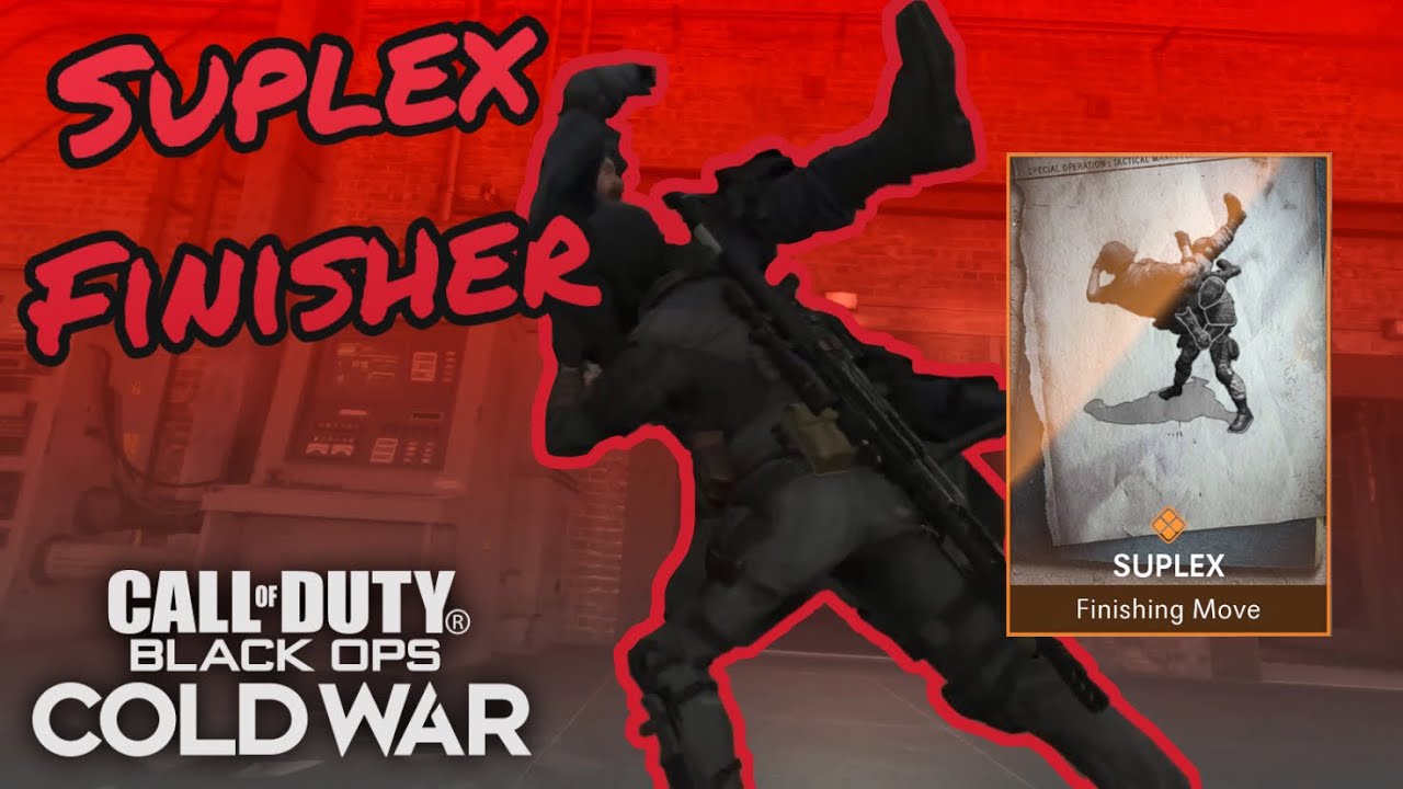 Suplex Finishing Move (NEFARIOUS TACTICS BUNDLE) | Black Ops Cold War | Seaosn 4