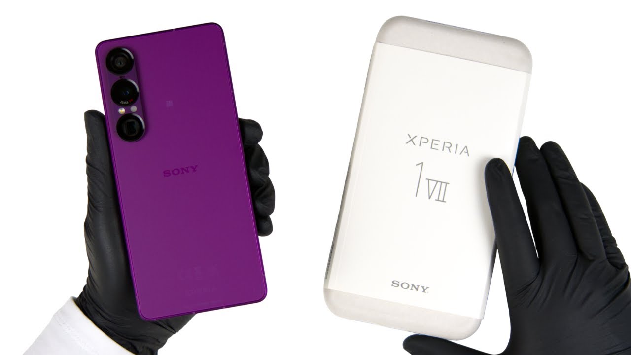 Unboxing The Sony Xperia 1 VII - The Last Xperia Phone? - ASMR