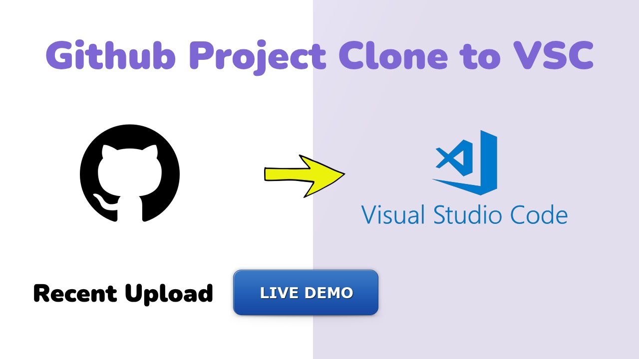 Run Github Project In Visual Studio | Github Repository In Visual Studio Code | Repository Clone