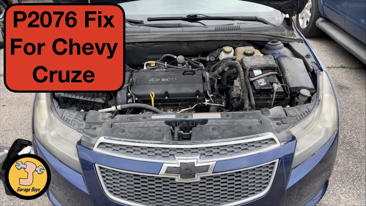 p2076 FIX Chevrolet Cruze Впускной коллектор Настройка рычага клапана
