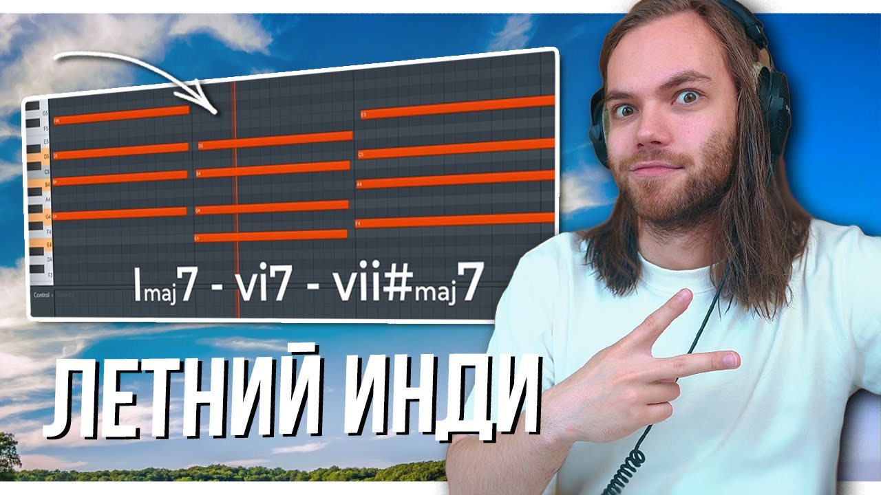 ЛЕТНИЙ ИНДИ БИТ в СТИЛЕ TAME IMPALA / в FL STUDIO с НУЛЯ / VST ДРАМКА и ГИТАРЫ (чуть влога)