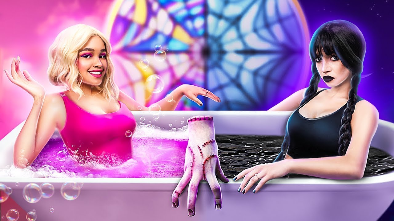¡Merlina Addams! ¡Cómo Convertirse en Merlina! ¡Cambio de Imagen Extremo!