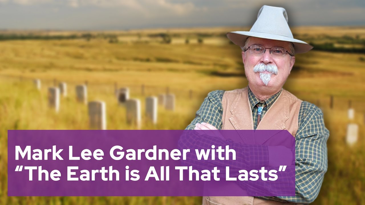 Mark Lee Gardner with 'The Earth is All That Lasts'