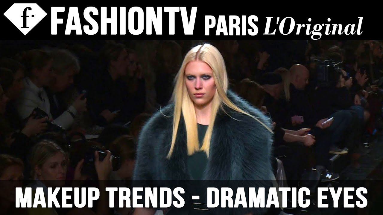 Dramatic Eyes: Makeup Trends for Fall/Winter 2014-15 | FashionTV