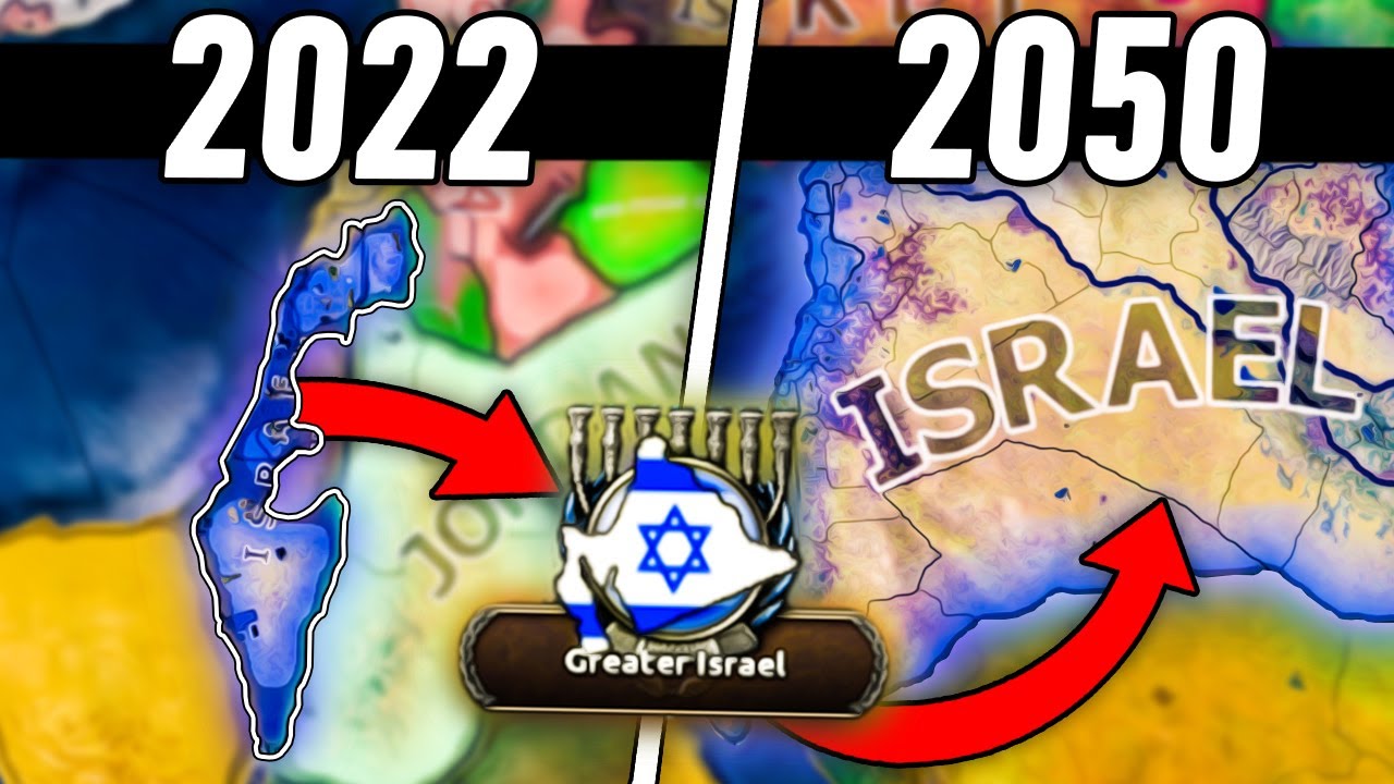 IZRAEL TO POTĘGA NA NOWOCZESNYM DNIU? IZRAEL ROLEPLAY MODERNDAY W HEARTS OF IRON 4