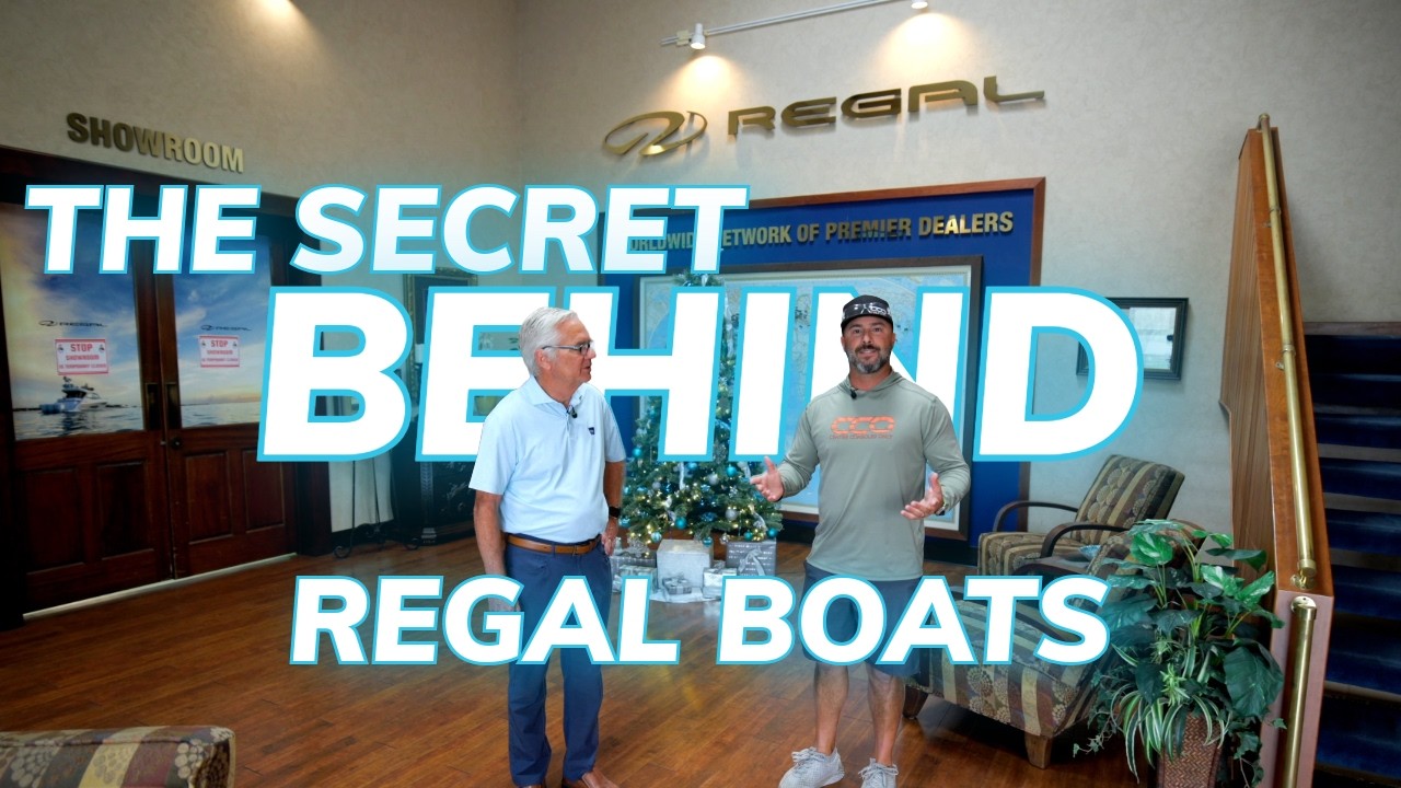 Toured the ENTIRE Regal Boats Facility (Unbelievable!)