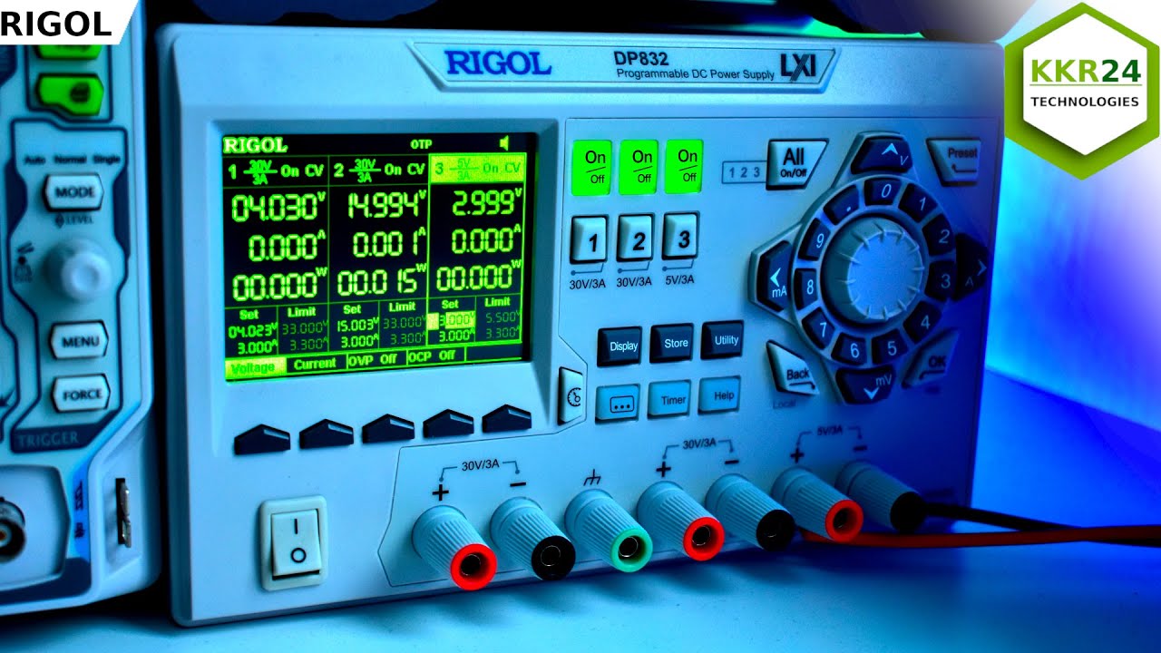 ВЫСОКОТОЧНЫЙ блок питания??? RIGOL DP832 Программируемый источник питания
