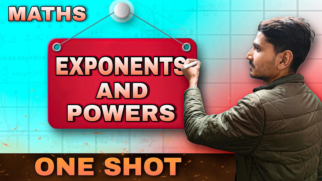 Exponents and Powers | Most Important Questions | Class- 8 Maths 2026