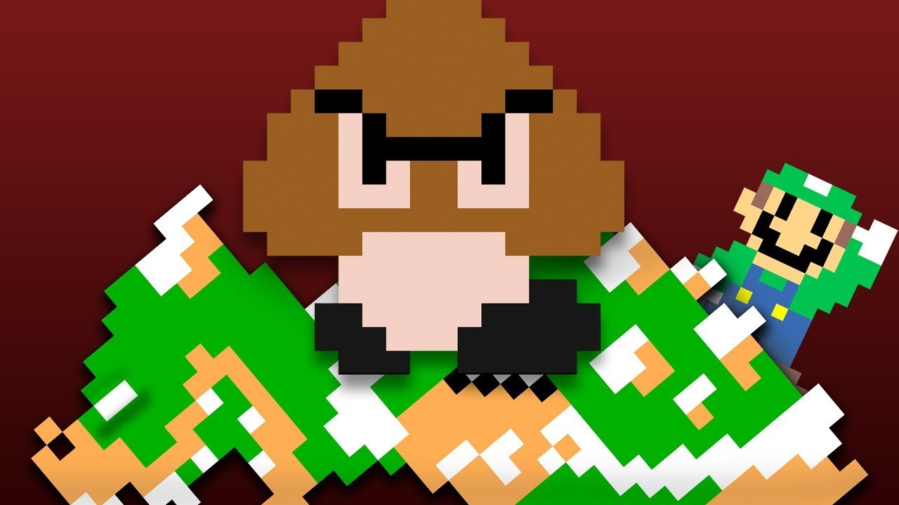 Mario and Luigi Do Nothing as a Goomba Destroys Bowser Single-handedly