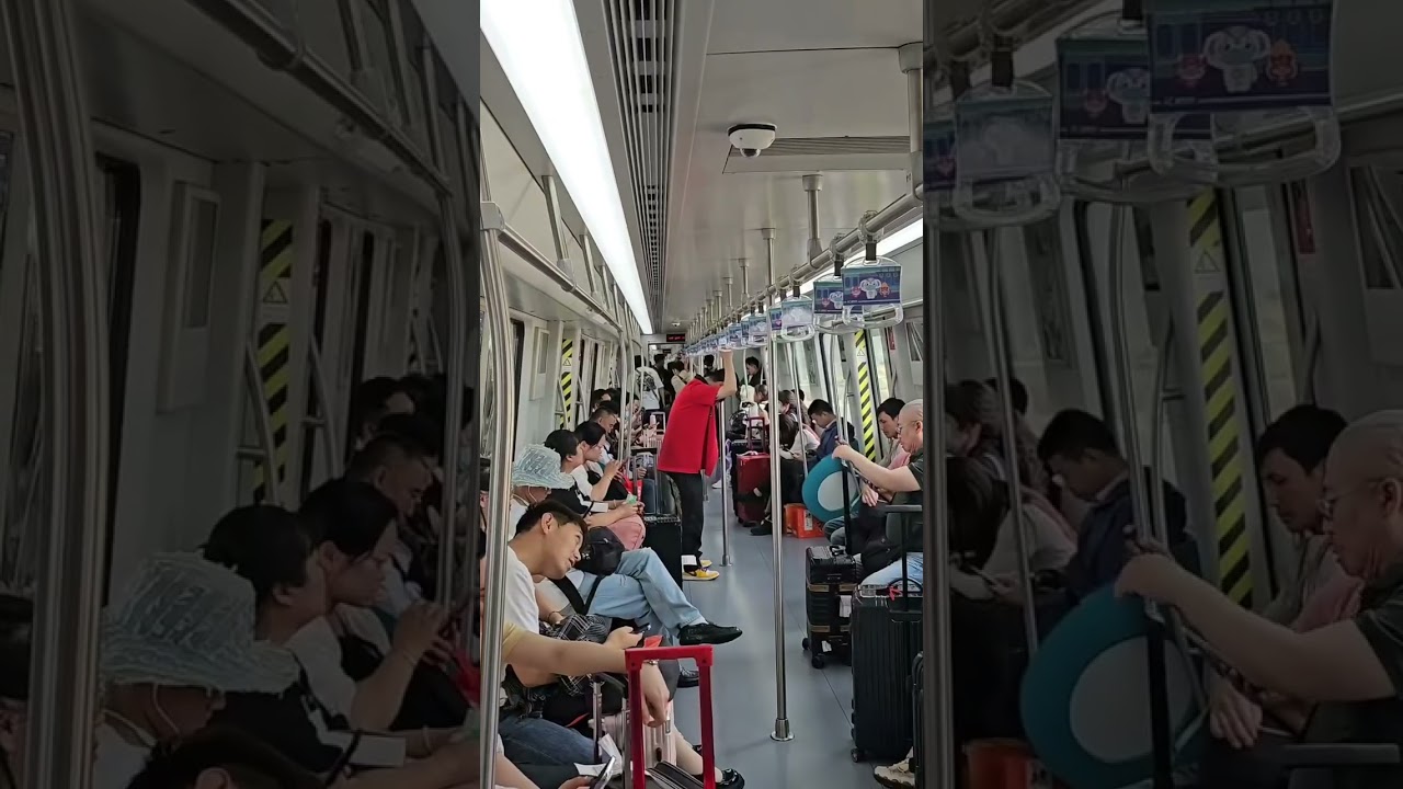 นั่งรถไฟจากสนามบินคุนหมิงไปสถานีรถไฟความเร็วสูง