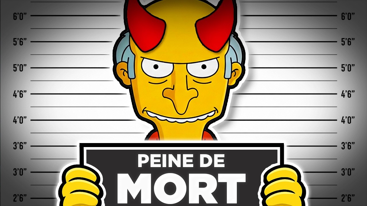 Les PIRES CRIMES de Mr. Burns (Et son jugement) ⚖️