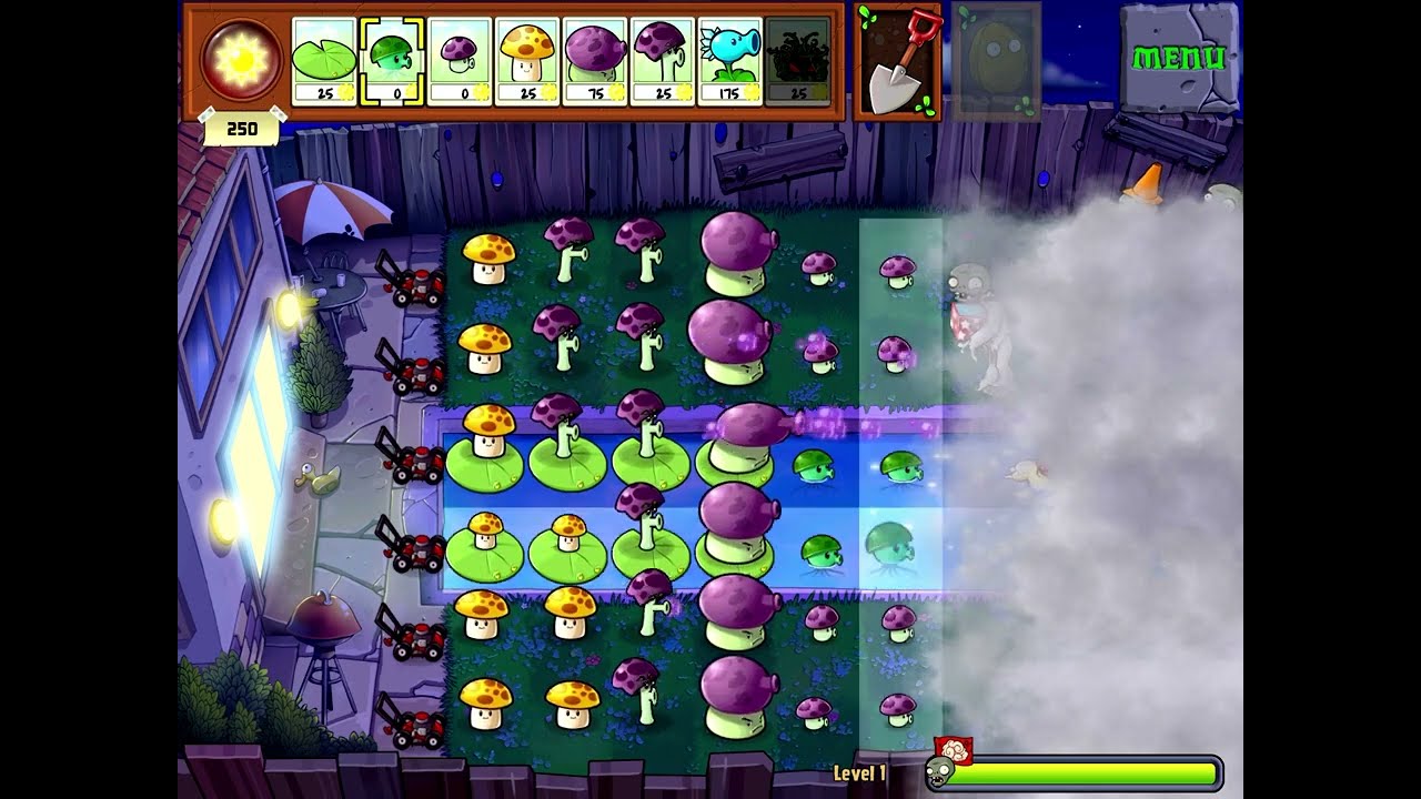 Первый Туман | Plants vs. Zombies HD