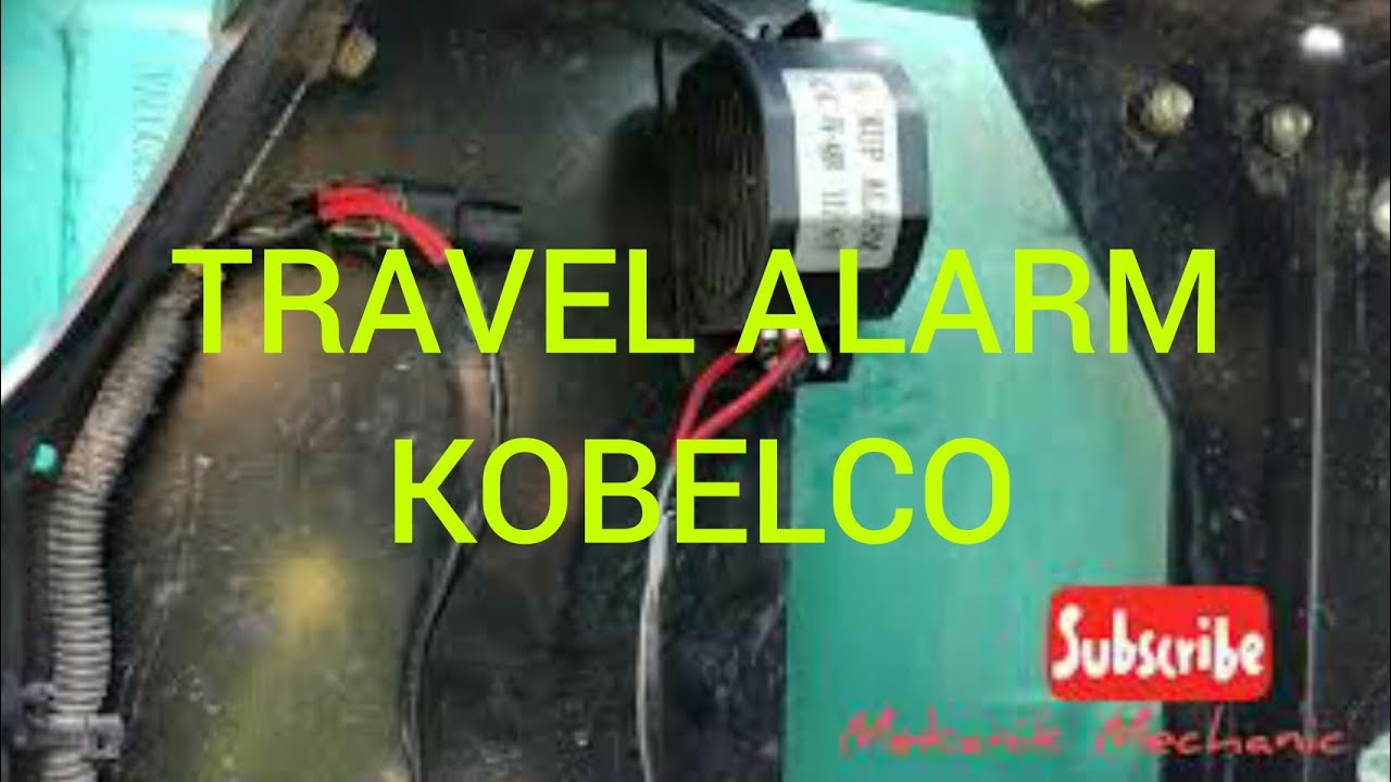 Travel alarm / Back up alarm Of Kobelco excavator