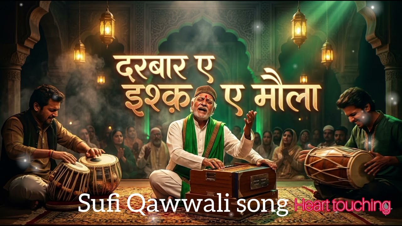 दरबार ए इश्क़ ए मौला | Sufi Qawwali 2026 | Dholak Tabla Harmonium | Heart Touching Spiritual Qawwali