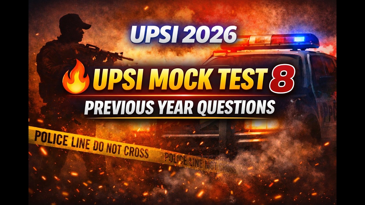 UP SI MOCK TEST 8  Maths Complete Course | PYQ Based Maths by Raj Sir | All Topics Covered