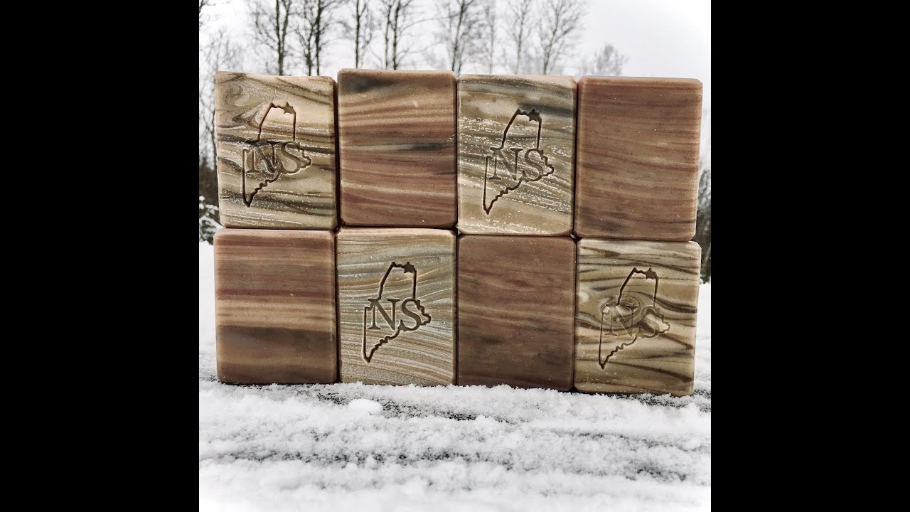 Cedar Woodgrain Pour Soap Technique