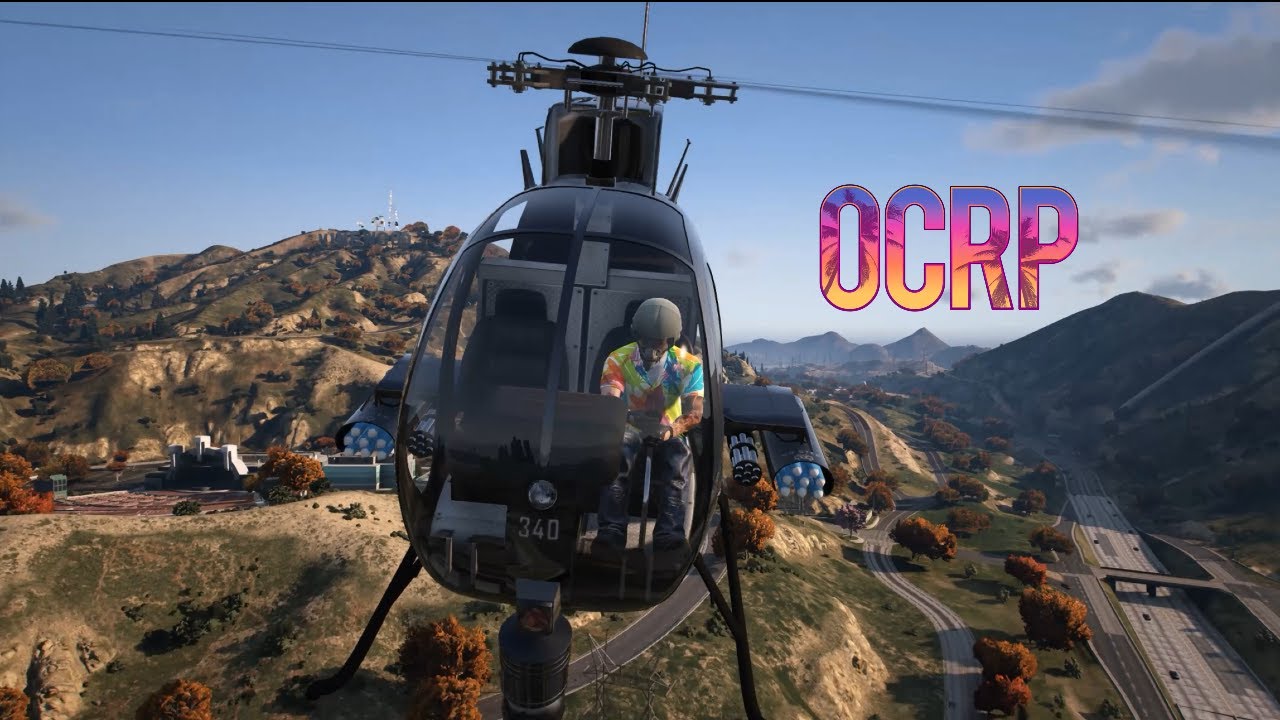 when Helicopters attack, Bugs Ryan and Jeff racing each other in OCRP #ocrp #fivem