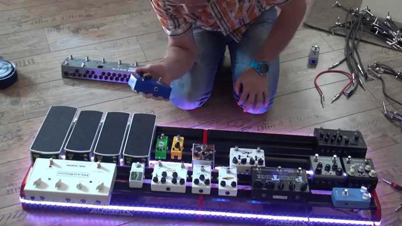Moen GEC8 Live   Building the Pedal Board   Part 2 3