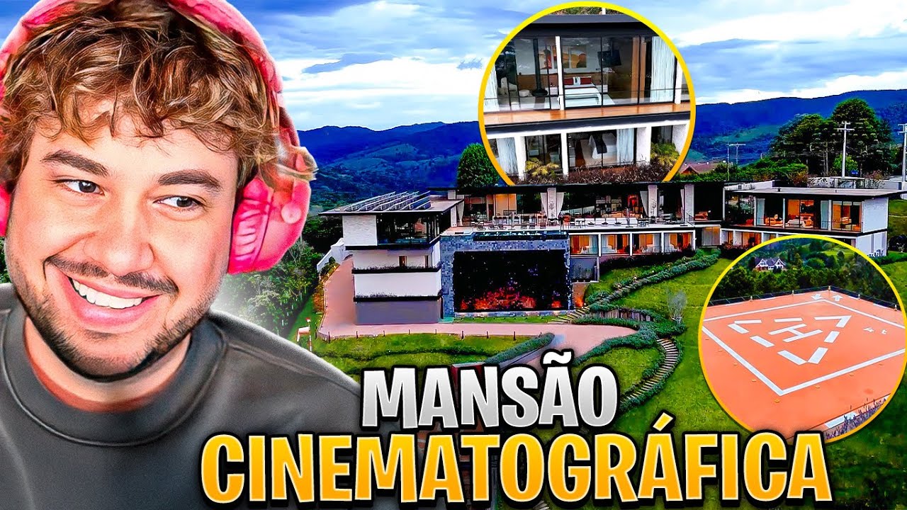 TOUR na MANS&Atilde;O de 54 MILH&Otilde;ES em Campos do Jord&atilde;o! - React Jeremias