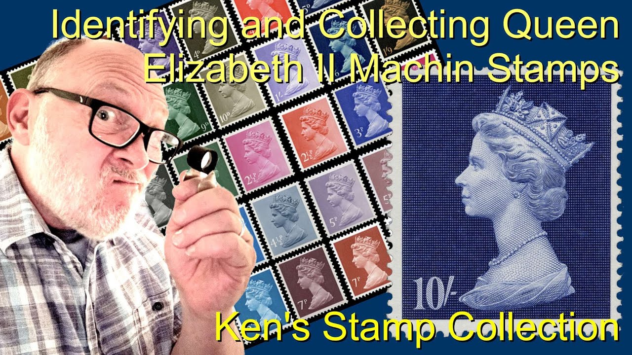Identifying and Collecting British Queen Elizabeth II Machin Stamps
