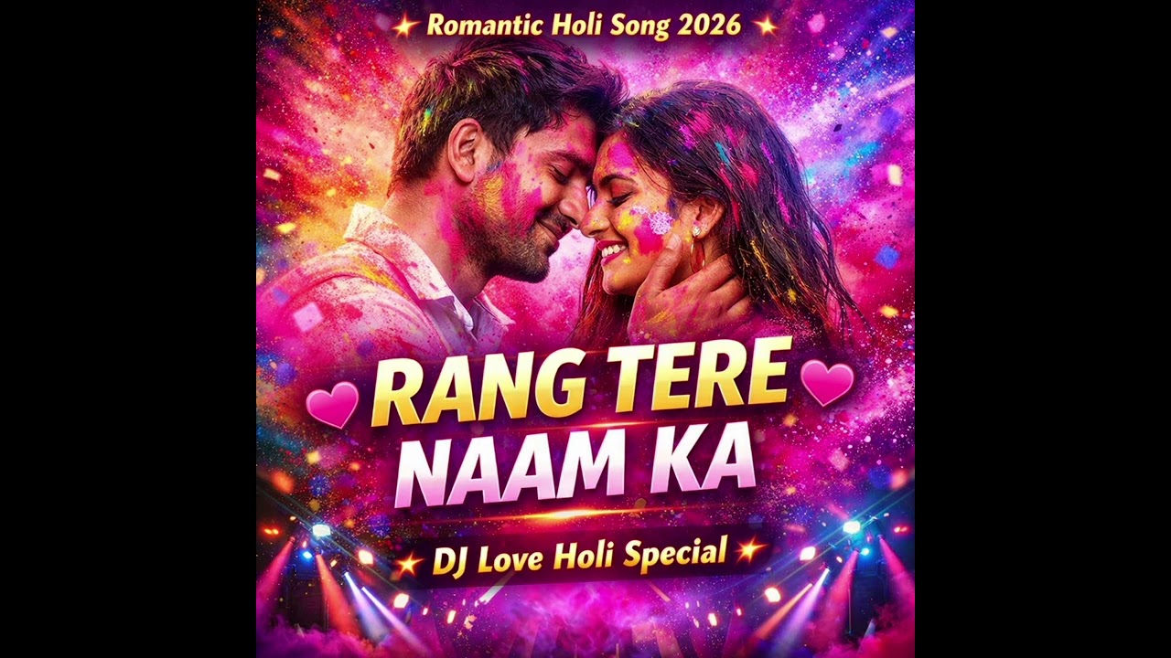 Rang Tere Naam Ka (DJ Remix) 💖 | Holi Special Romantic Song 2026#Newsong#love